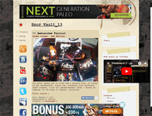 Tablet Screenshot of blog.fallout-archives.com